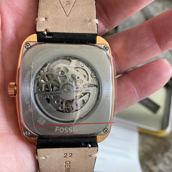 Automatic skeleton face watch - Picture 4 of 5